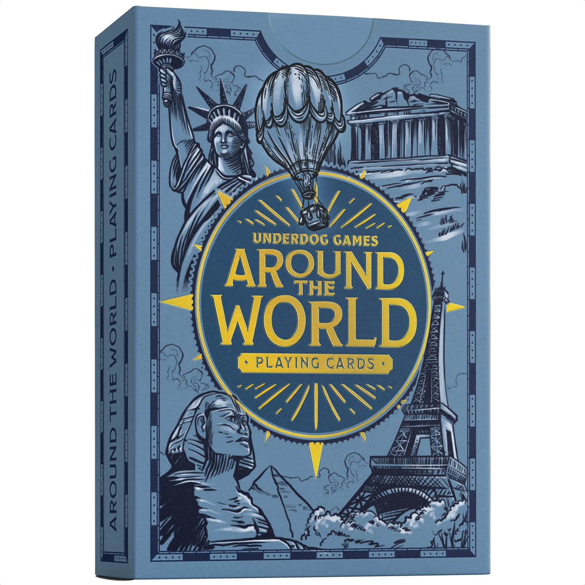 Around The World Themed Playing Cards