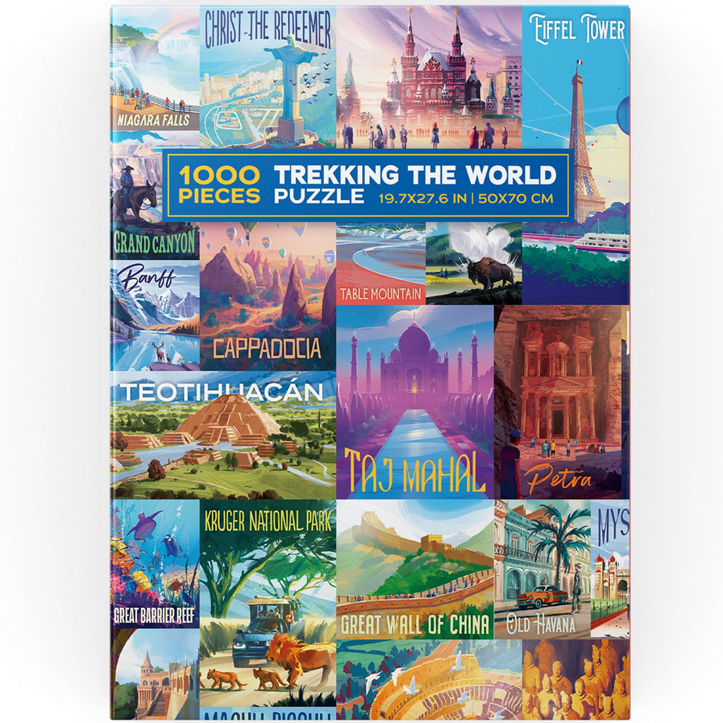 Trekking The World Jigsaw Puzzle