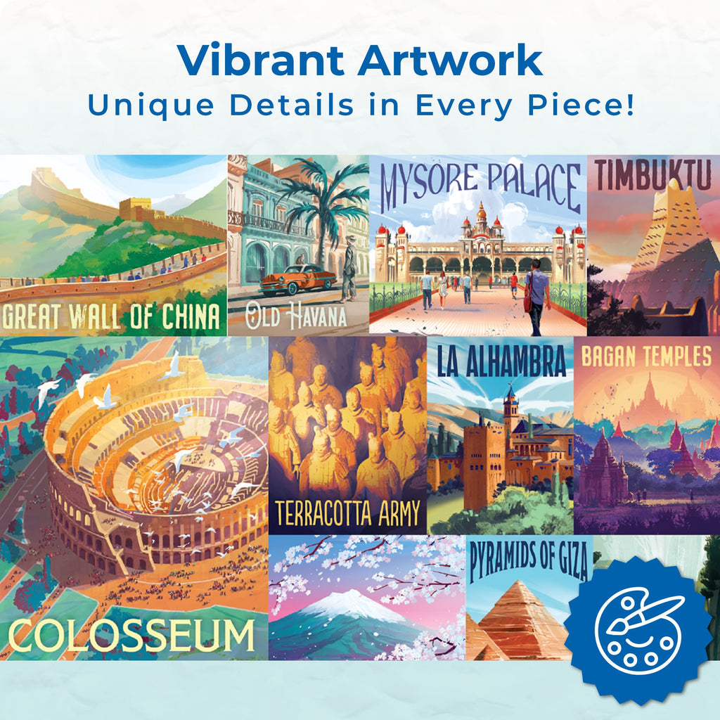 Trekking The World Jigsaw Puzzle