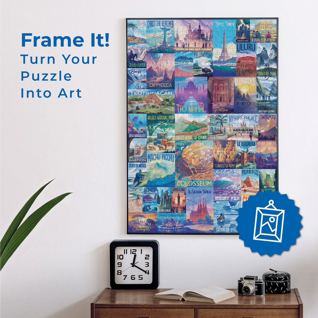 Trekking The World Jigsaw Puzzle